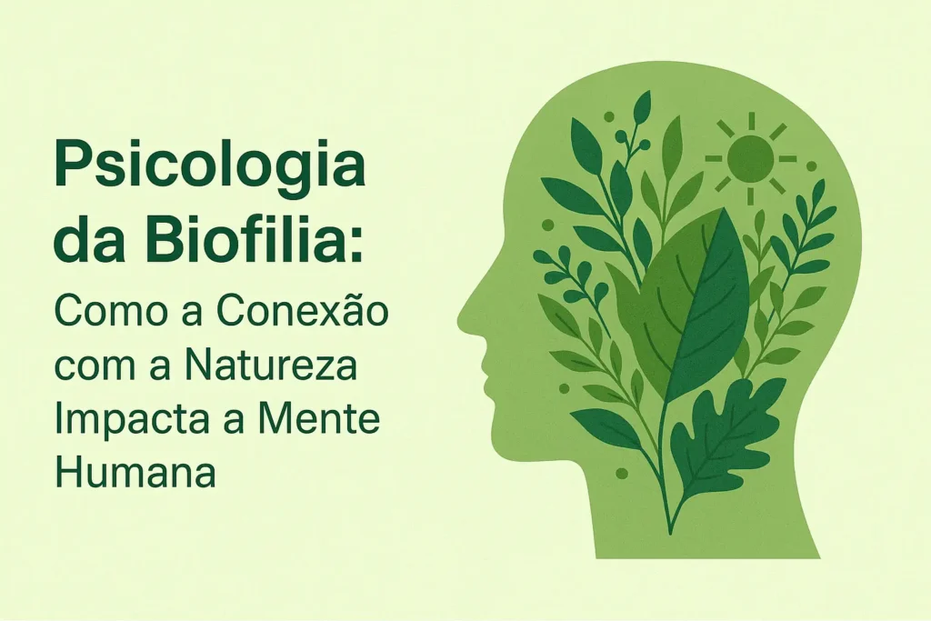 Psicologia da Biofilia - imagem de capa