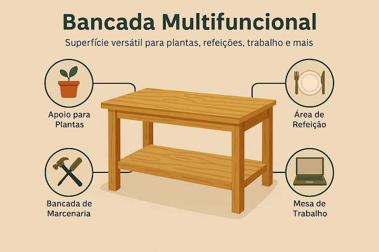 Bancada multifuncional