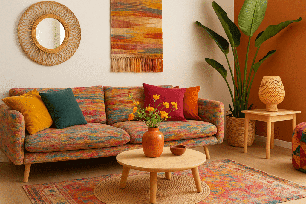 Sala Boho Chic