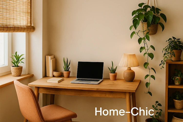 Home office Boho Chic compacto